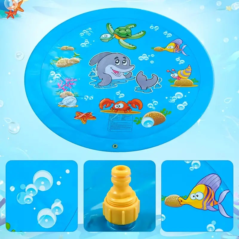 AquaSplash™ - PISCINA DE JUEGOS ACUÁTICOS 🔥OFERTA DE VERANO 60% DCTO🔥 + ENVÍO GRATIS